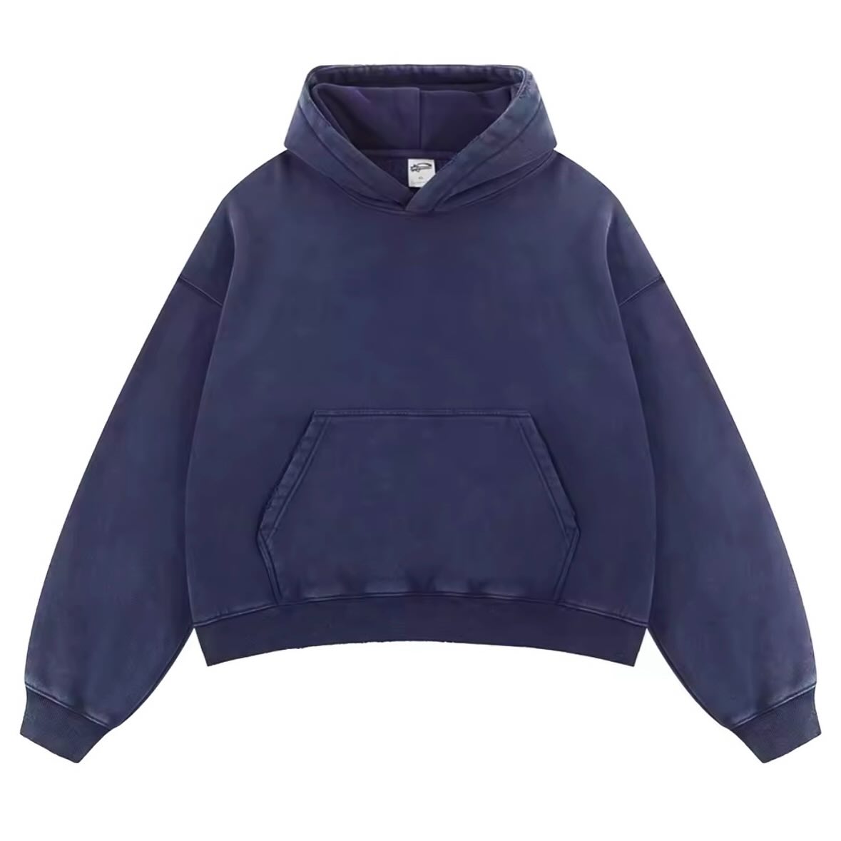 Blue Edit Boxy Hoodie